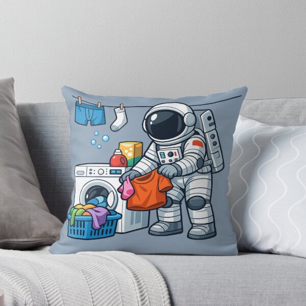 Item preview, Astronaut Doing Laundry designed and sold by BROHLine Studio.