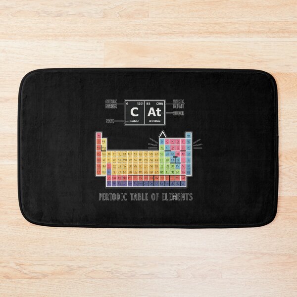 Item preview, Cat Periodic Table Funny Chemistry Science Humor designed and sold by Ekonolotie.