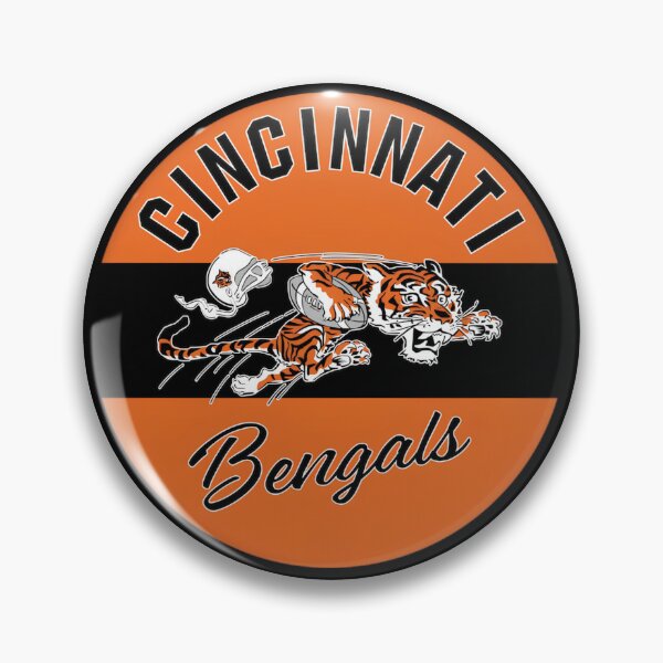 Item preview, Vintage NFL American Football Cincinnati Bengals Tiger AFC North Retro Logo designed and sold by Space Ghettos.