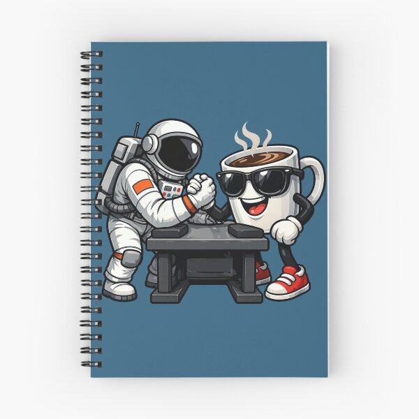 Item preview, Astronaut Arm Wrestling Coffee designed and sold by BROHLine Studio.