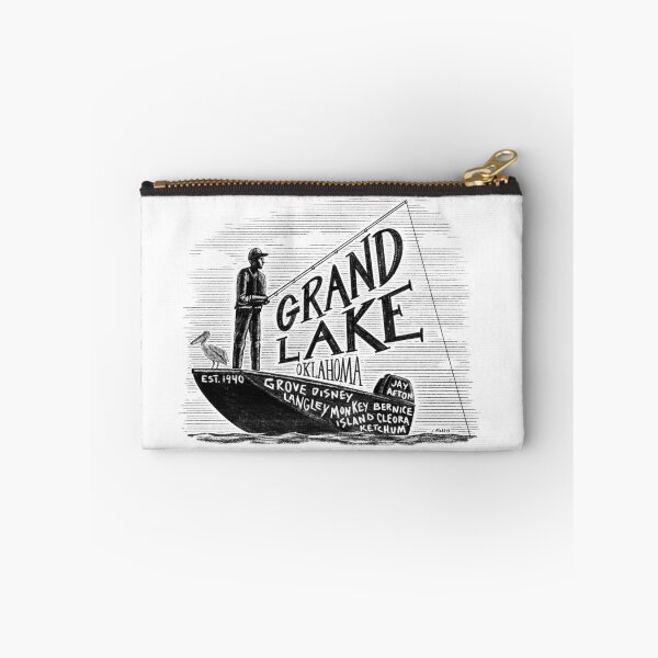 Item preview, Grand Lake Oklahoma Fisherman designed and sold by John Morris Illustration.