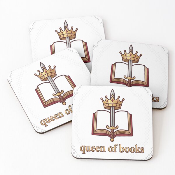 Item preview, Royal book lover aesthetic designed and sold by BookedAndDesign.
