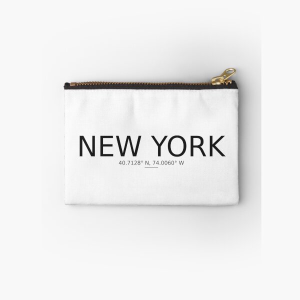 Item preview, New York minimalist coordinates typography designed and sold by u.r.b.a.n..