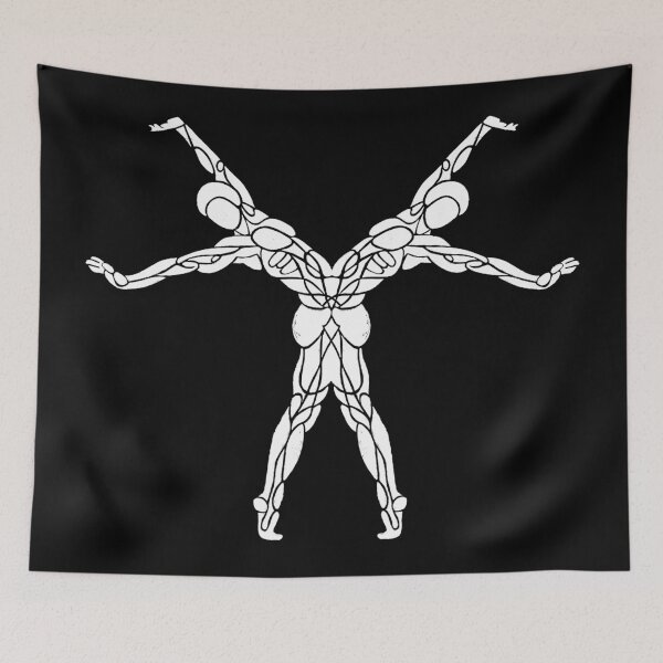 Item preview, Dancer No.10 * Double (White on Black)  designed and sold by danceink.
