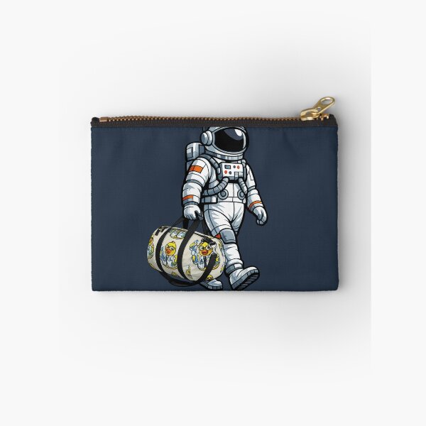 Item preview, Astronaut Carrying Scientist Duck Duffel designed and sold by BROHLine Studio.