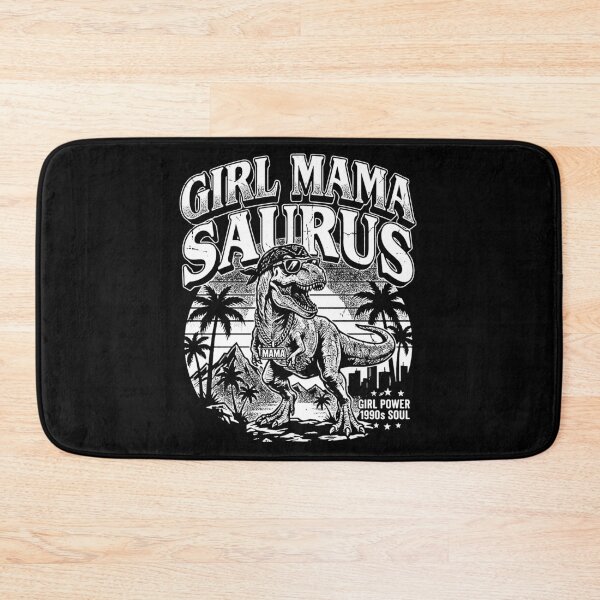 Item preview,  Girl Mama Saurus Girl Power 90s Soul Retro T-Rex Mom Daughters Dino designed and sold by graphixpolash.