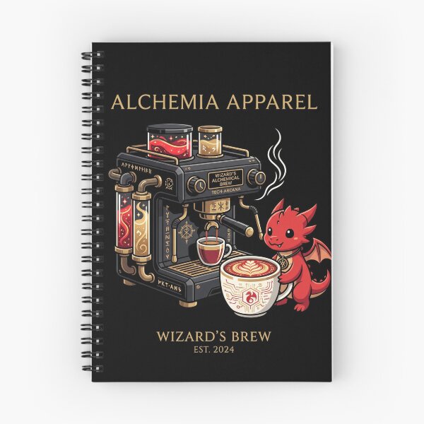 Item preview, The Wizard's Brew: Technomancy Coffee Alchemy designed and sold by MarkRemarkable.