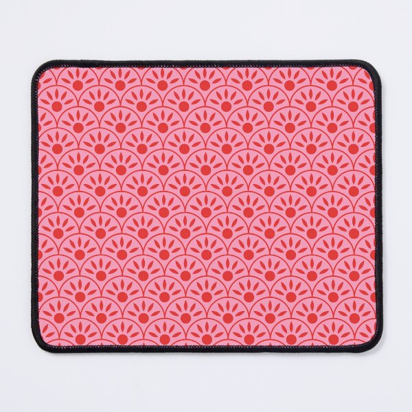 Item preview, Retro Flower Wave Seamless Pattern — Japanese Scallop Floral designed and sold by Zaya_art.