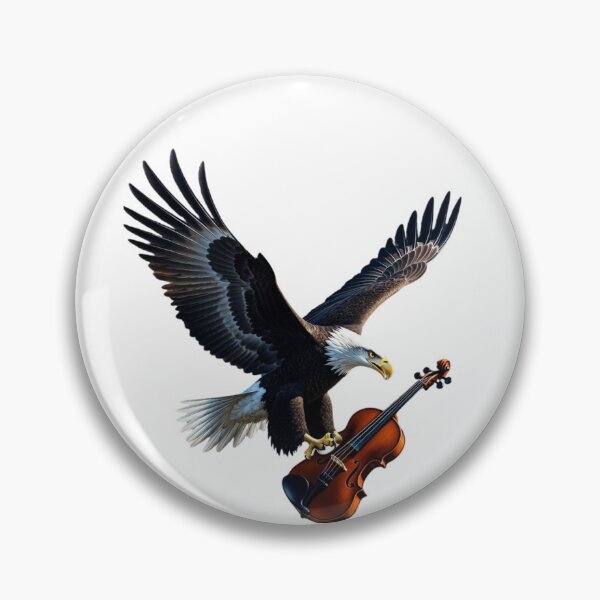 Item preview, "Eagle's Musical Flight" designed and sold by NatureHarmony16.