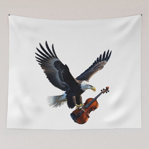 Item preview, "Eagle's Musical Flight" designed and sold by NatureHarmony16.