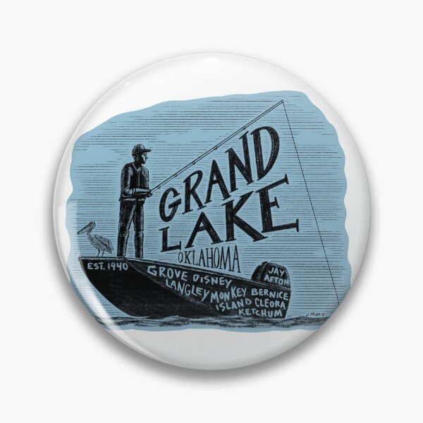 Item preview, Copy of Grand Lake Oklahoma Fisherman designed and sold by John Morris Illustration.