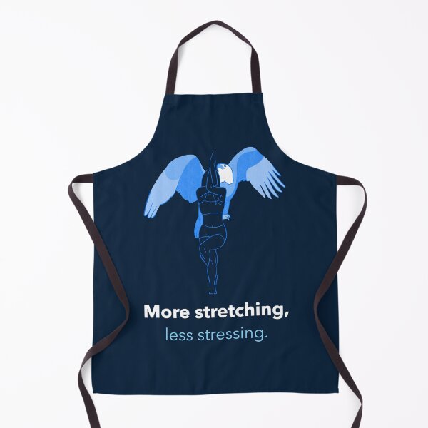Item preview, More Stretching Less Stressing Eagle Pose Yoga T-Shirt designed and sold by WellspringXflow.