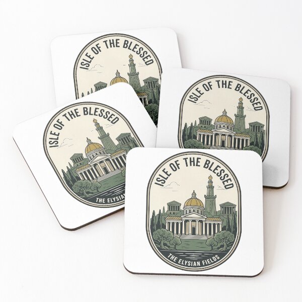 Item preview, Isle of the Blessed Vintage Greek Mythology Emblem designed and sold by k3rstman1.