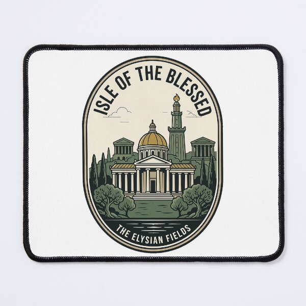 Item preview, Isle of the Blessed Vintage Greek Mythology Emblem designed and sold by k3rstman1.