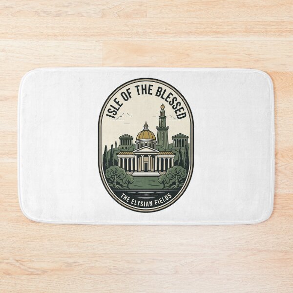 Item preview, Isle of the Blessed Vintage Greek Mythology Emblem designed and sold by k3rstman1.