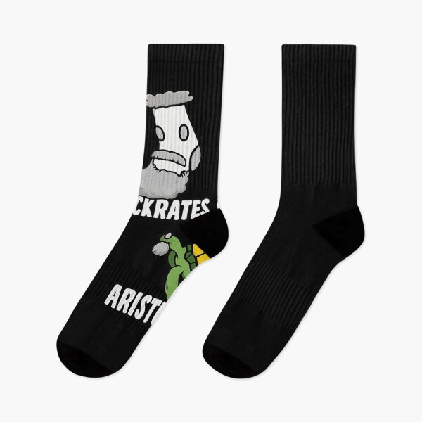 Item preview, Sockrates Platato Aristurtle Funny Philosophy Pun designed and sold by Ekonolotie.