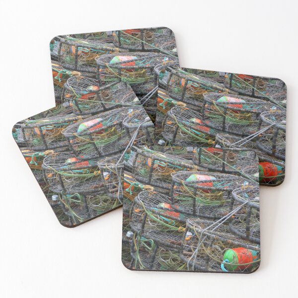Item preview, Colourful Fishing Creels designed and sold by Lynn Bolt.