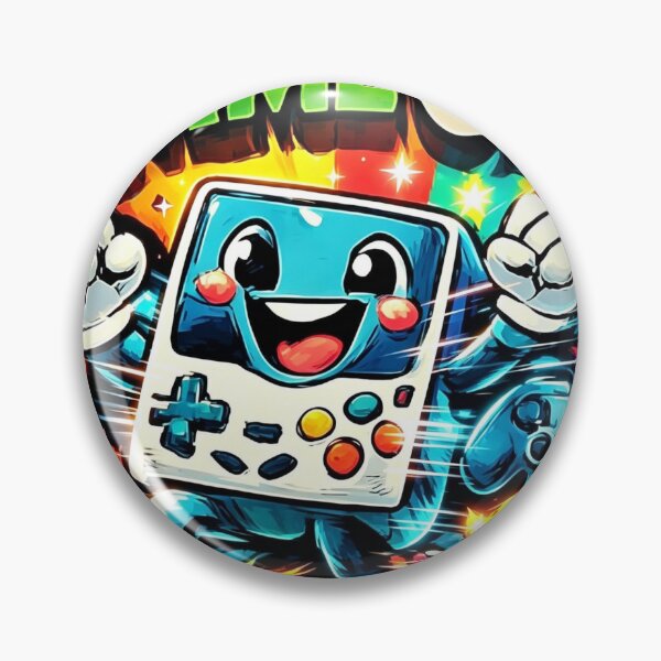 Item preview, Game On Cute Retro Handheld Console Gamer Art designed and sold by brkydesign.