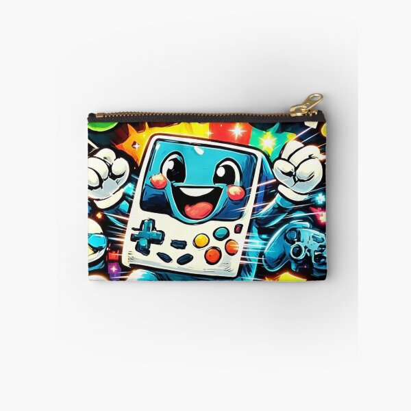Item preview, Game On Cute Retro Handheld Console Gamer Art designed and sold by brkydesign.