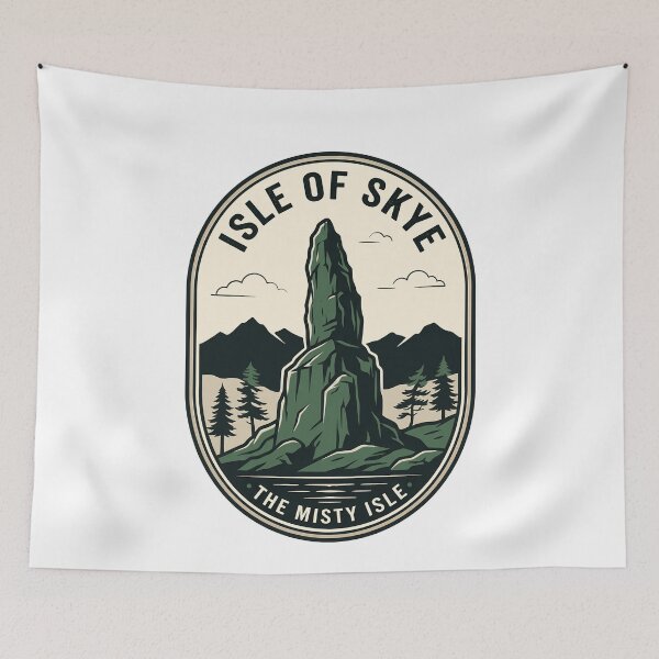 Item preview, Vintage Isle of Skye Old Man of Storr designed and sold by k3rstman1.