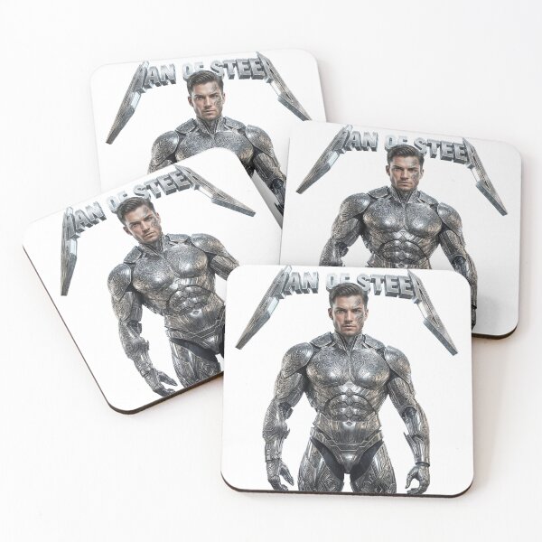 Item preview, Made of Steel - Man -Target for the gym designed and sold by ShaDeS-AI-Art.