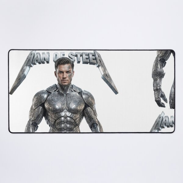 Item preview, Made of Steel - Man -Target for the gym designed and sold by ShaDeS-AI-Art.