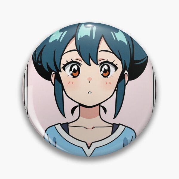 Item preview, Anime - Teal Hair Girl Pink Background designed and sold by AnimeShin.