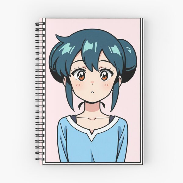 Item preview, Anime - Teal Hair Girl Pink Background designed and sold by AnimeShin.