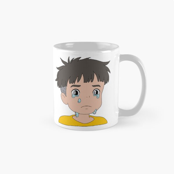 Artikelvorschau, Ponyo Sosuke – Niedliche weinende Illustration entworfen und verkauft von Iska-Designs.