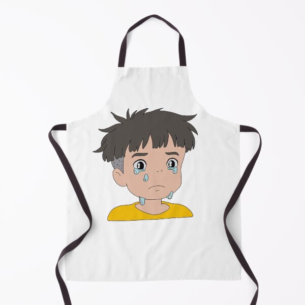 Item preview, Ponyo Sosuke Cute Crying Illustration designed and sold by Iska-Designs.