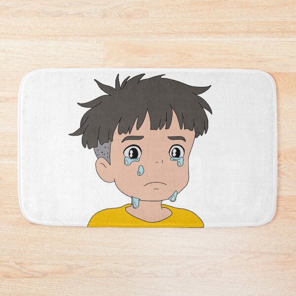 Item preview, Ponyo Sosuke Cute Crying Illustration designed and sold by Iska-Designs.
