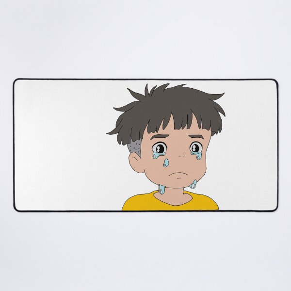 Item preview, Ponyo Sosuke Cute Crying Illustration designed and sold by Iska-Designs.