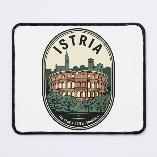 Item preview, Vintage Istria Croatia Travel Pula Arena Emblem designed and sold by k3rstman1.