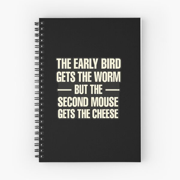 Item preview, Second Mouse Gets The Cheese Clever Quote Humor designed and sold by Ekonolotie.