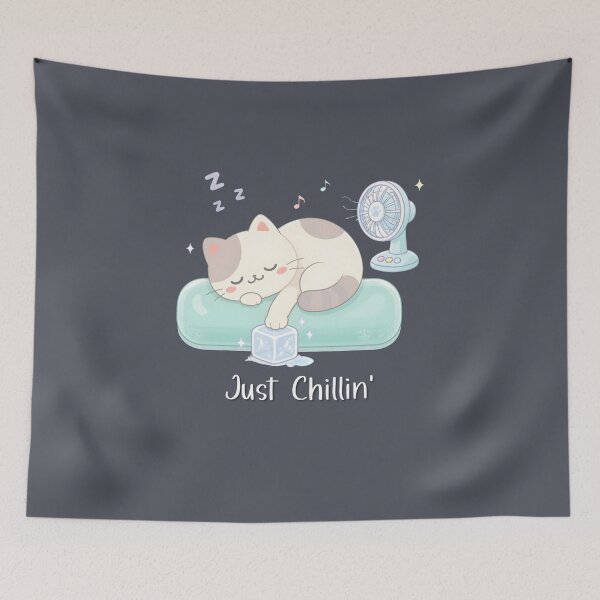 Item preview, Just Chillin’ Cat Vibes designed and sold by Icareis-Studios.