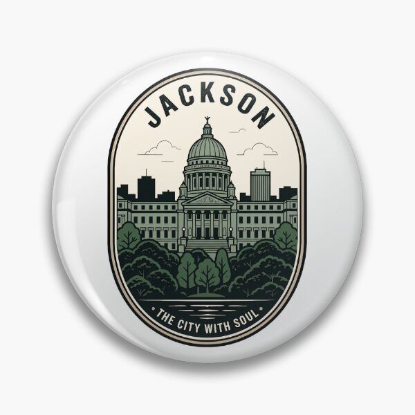 Item preview, Jackson Mississippi City With Soul Vintage Badge designed and sold by k3rstman1.