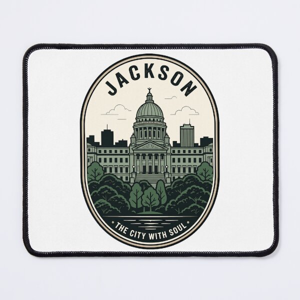 Item preview, Jackson Mississippi City With Soul Vintage Badge designed and sold by k3rstman1.