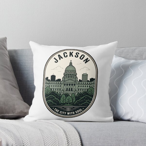 Item preview, Jackson Mississippi City With Soul Vintage Badge designed and sold by k3rstman1.