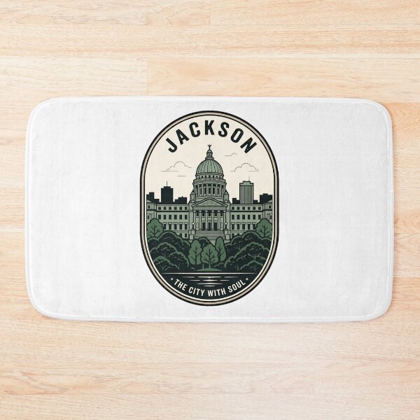 Item preview, Jackson Mississippi City With Soul Vintage Badge designed and sold by k3rstman1.