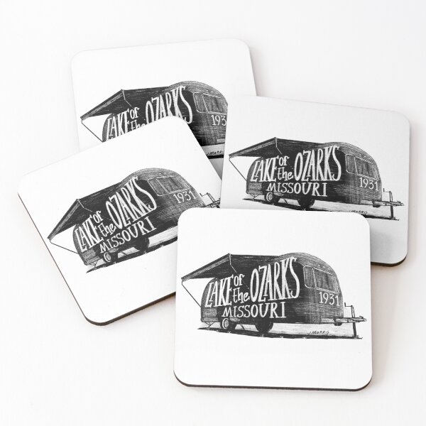 Item preview, Lake of the Ozarks Vintage Camper designed and sold by John Morris Illustration.