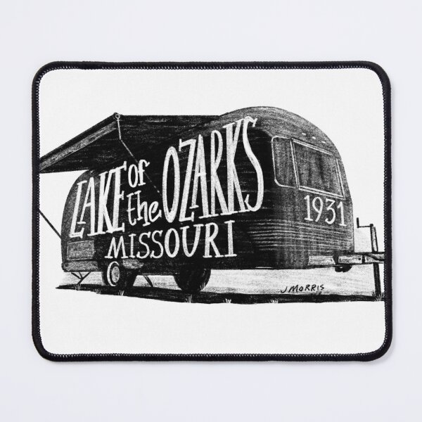 Item preview, Lake of the Ozarks Vintage Camper designed and sold by John Morris Illustration.