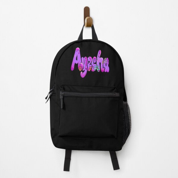 Item preview, Ayesha Name Sticker - Purple Bubble Drip Floral Art designed and sold by Artonmytee.