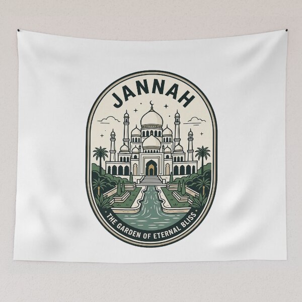 Item preview, Jannah Islamic Paradise Garden of Eternal Bliss Mosque designed and sold by k3rstman1.
