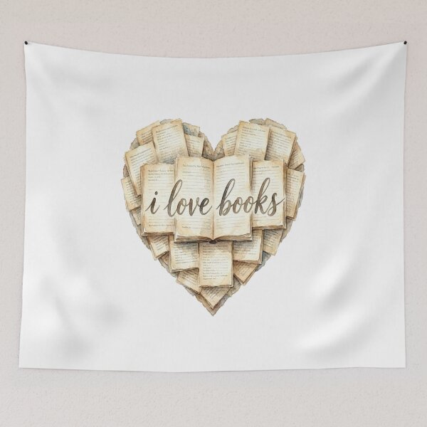 Item preview, Romantic book aesthetic designed and sold by BookedAndDesign.