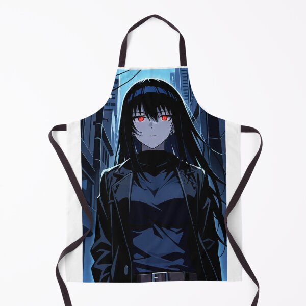 Item preview, Anime - Woman Long Coat Red Eyes Night designed and sold by AnimeShin.