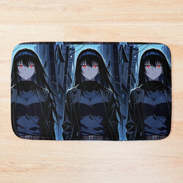 Item preview, Anime - Woman Long Coat Red Eyes Night designed and sold by AnimeShin.