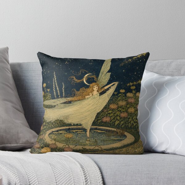 Item preview, The Peacock by Ida Rentoul Outhwaite - Art Nouveau Fairy Garden Illustration for Fantasy Art Lovers  SEO Tags: designed and sold by RickE.
