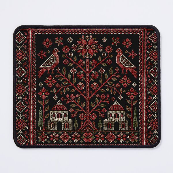 Item preview, Palestinian Folk Birds & Heritage City | Tatreez Inspired Design designed and sold by BrainCurves.