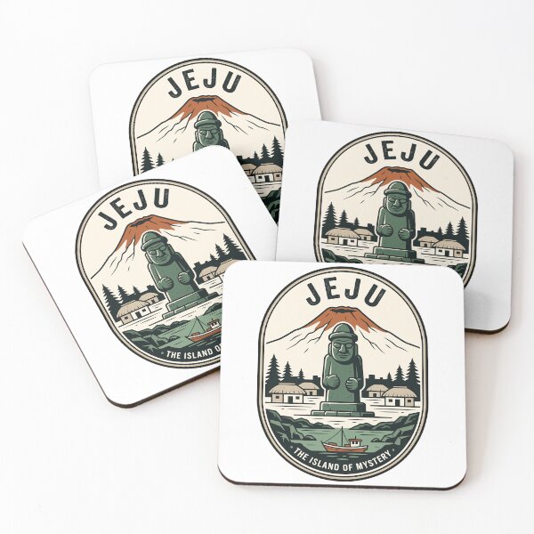 Item preview, Jeju Island Dol Hareubang Vintage Travel Badge designed and sold by k3rstman1.