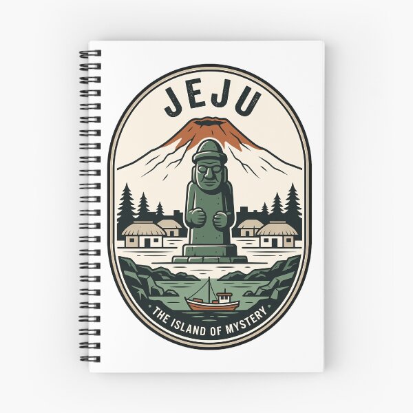 Item preview, Jeju Island Dol Hareubang Vintage Travel Badge designed and sold by k3rstman1.